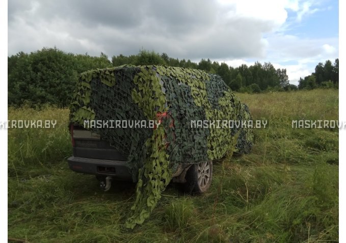Маскировочная сеть Стандарт МКТ-2Л 3х6 м Лес картинка 10