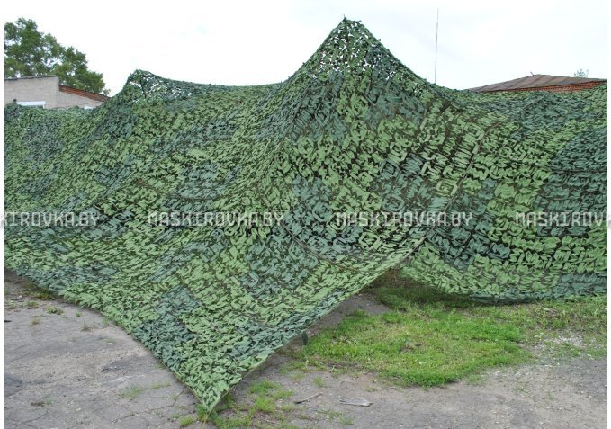 Маскировочная сеть Стандарт МКТ-2Л 3х6 м Лес картинка 15