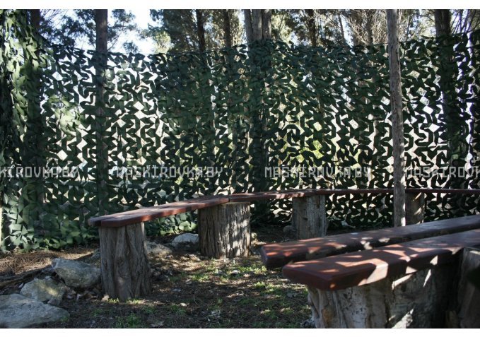 Маскировочная сеть Стандарт МКТ-2Л 3х6 м Лес картинка 19