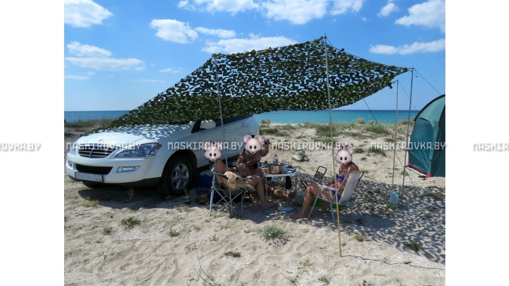 Маскировочная сеть Стандарт МКТ-2Л 3х6 м Лес картинка 50