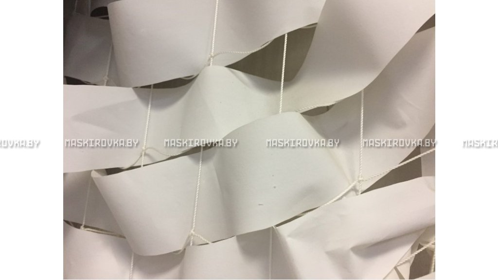 Маскировочная камуфляжная сеть МКТ-2С 12х18 м Снег картинка 9